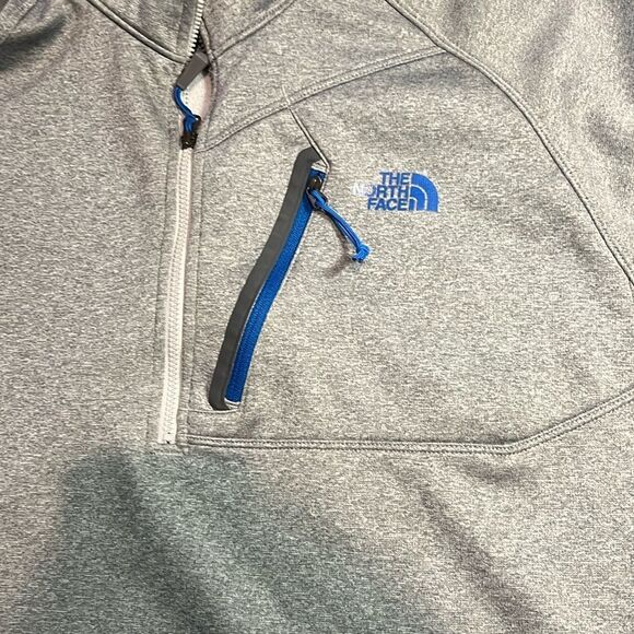 THE NORTH FACE men’s quarter zip pullover base layer size L - Picture 2 of 7